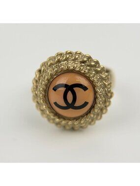 Chanel CC Logo Ring Vintage